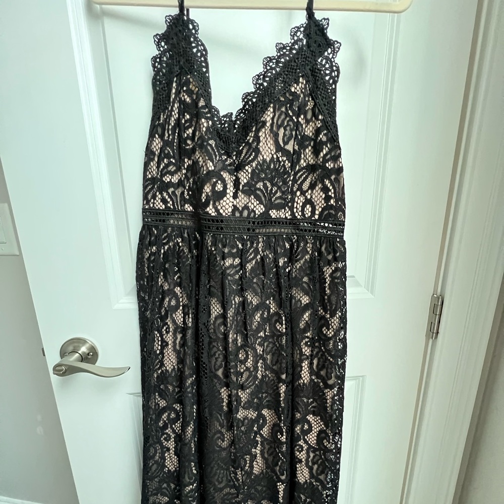 Altar’d State black lace dress